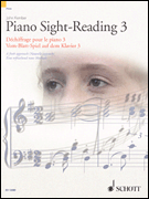 Piano Sight Reading No. 3 piano sheet music cover